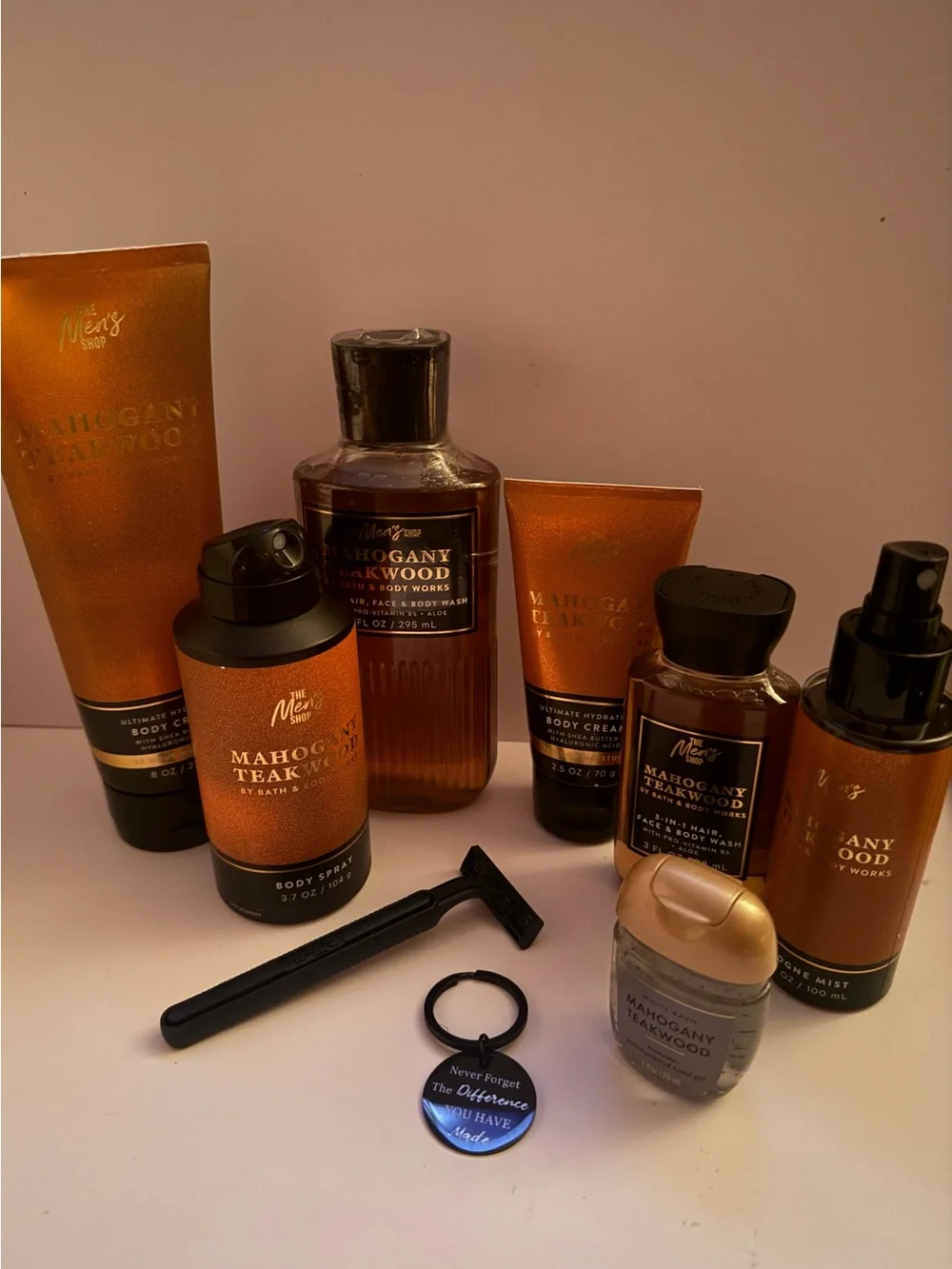 MAHOGANY TEAKWOOD Men's Luxury Grooming Set